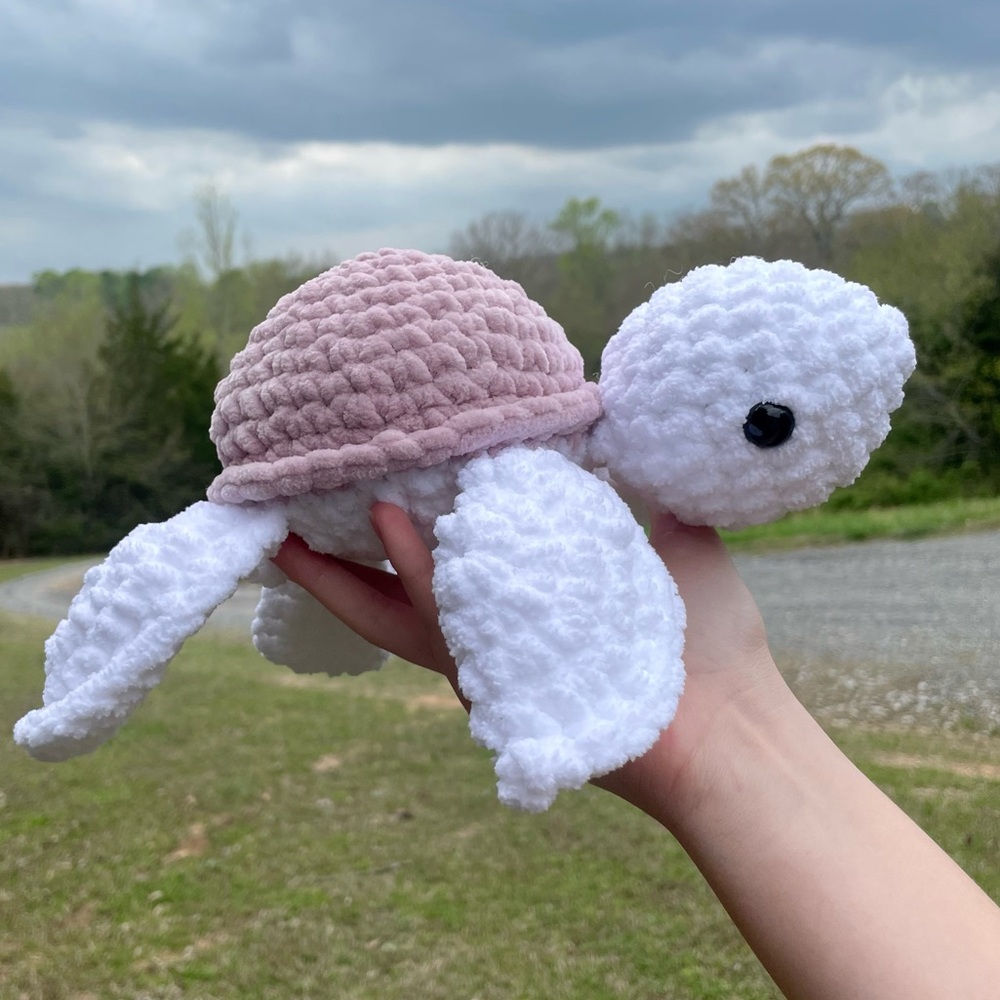 Crochet Sea Turtle Plushie